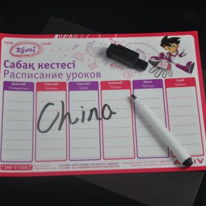 OEM Design Magnetic weekly meal planner board, magnetic calendar white board, Magnetic Dry Erase White Board for Kitchen Fridge